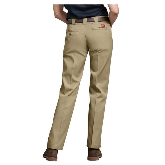 Dickies Women's Original Work Pants Size 16R (38 x 31) Mid Rise Khakis New - Picture 2 of 8